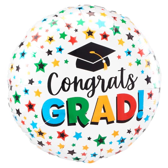 17" Congrats Grad Foil Balloon